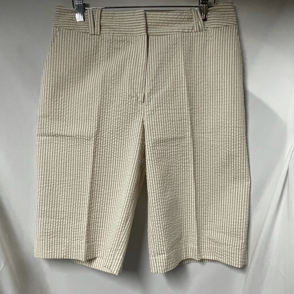 Spiegel Seersucker Bermuda Shorts